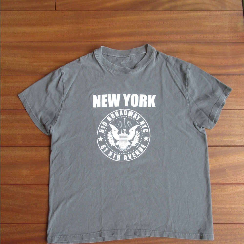 New York Gray Tee